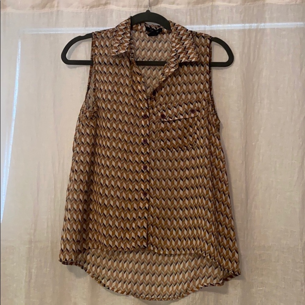 Geometric Tank Top